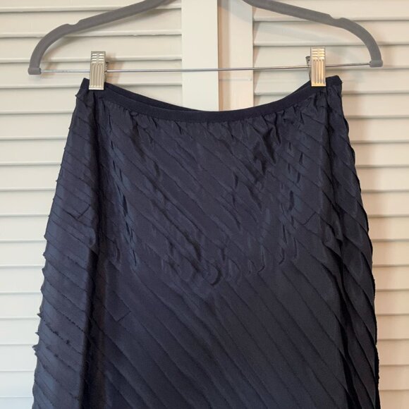 Nic + Zoe fiesta midi skirt black 0 - Picture 6 of 13